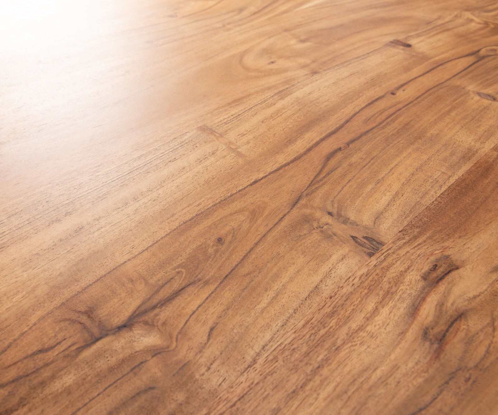 Ниска дъска New Live-Edge 240 cm Acacia natural 4 вратички 1 рафт Плъзгащ се метал черен 2