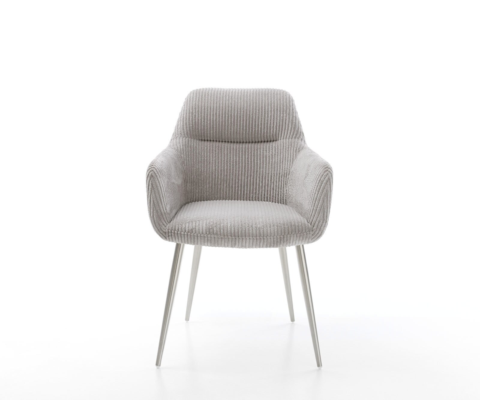 Стол Корд Сребристосив 4-крака Прави Неръждаема стомана Pejo-Flex 1