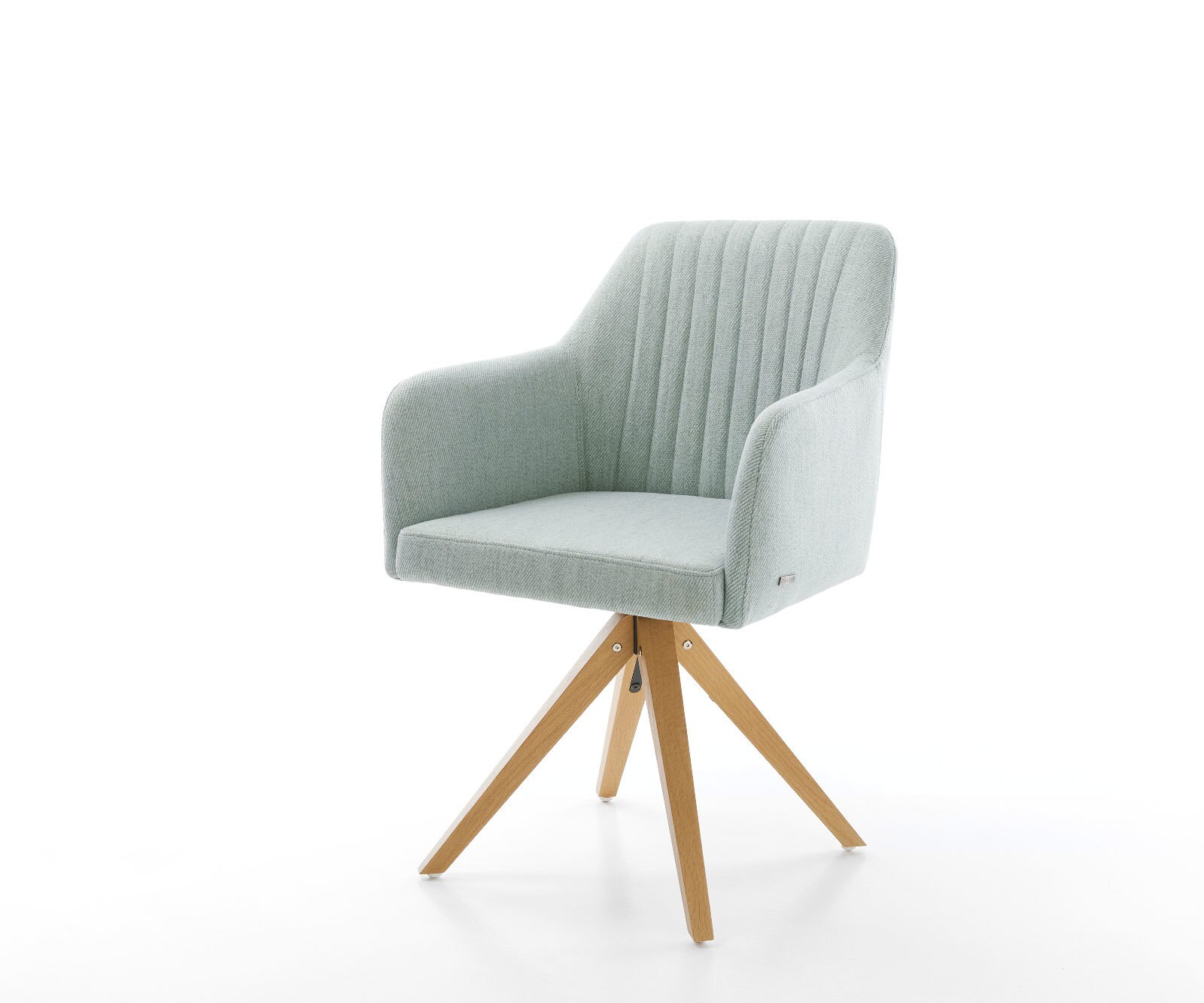 Врътящ се стол Ивици Мента Дървена рамка  180° въртящ се Greg-Flex Врътящ се стол Ивици Мента Дървена рамка  180° въртящ се Greg-Flex