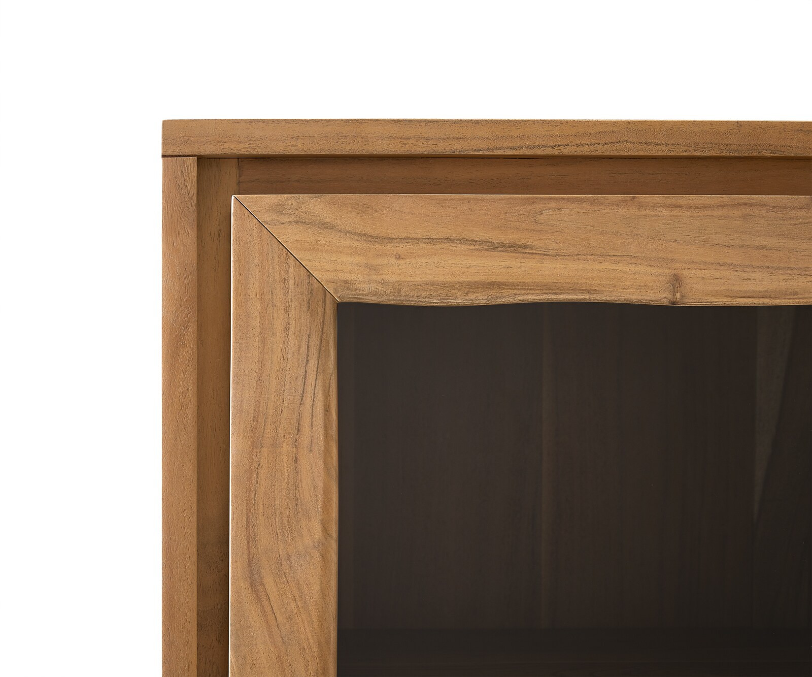  60x190 cm Акация Натурал прав ръб 1 Врата 2 Чекмеджета Масив Live-Edge 5