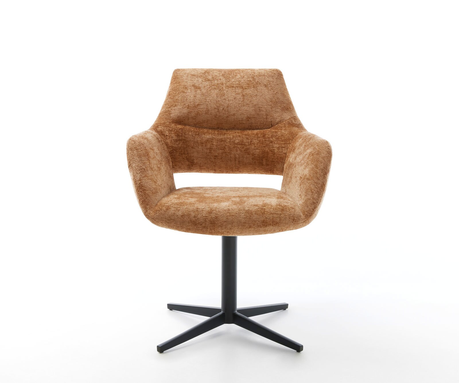 Врътящ се стол с подлакътници Шенил Ръжда Офис основа Черен 360° въртящ се Yago-Flex 1 Врътящ се стол с подлакътници Шенил Ръжда Офис основа Черен 360° въртящ се Yago-Flex 1