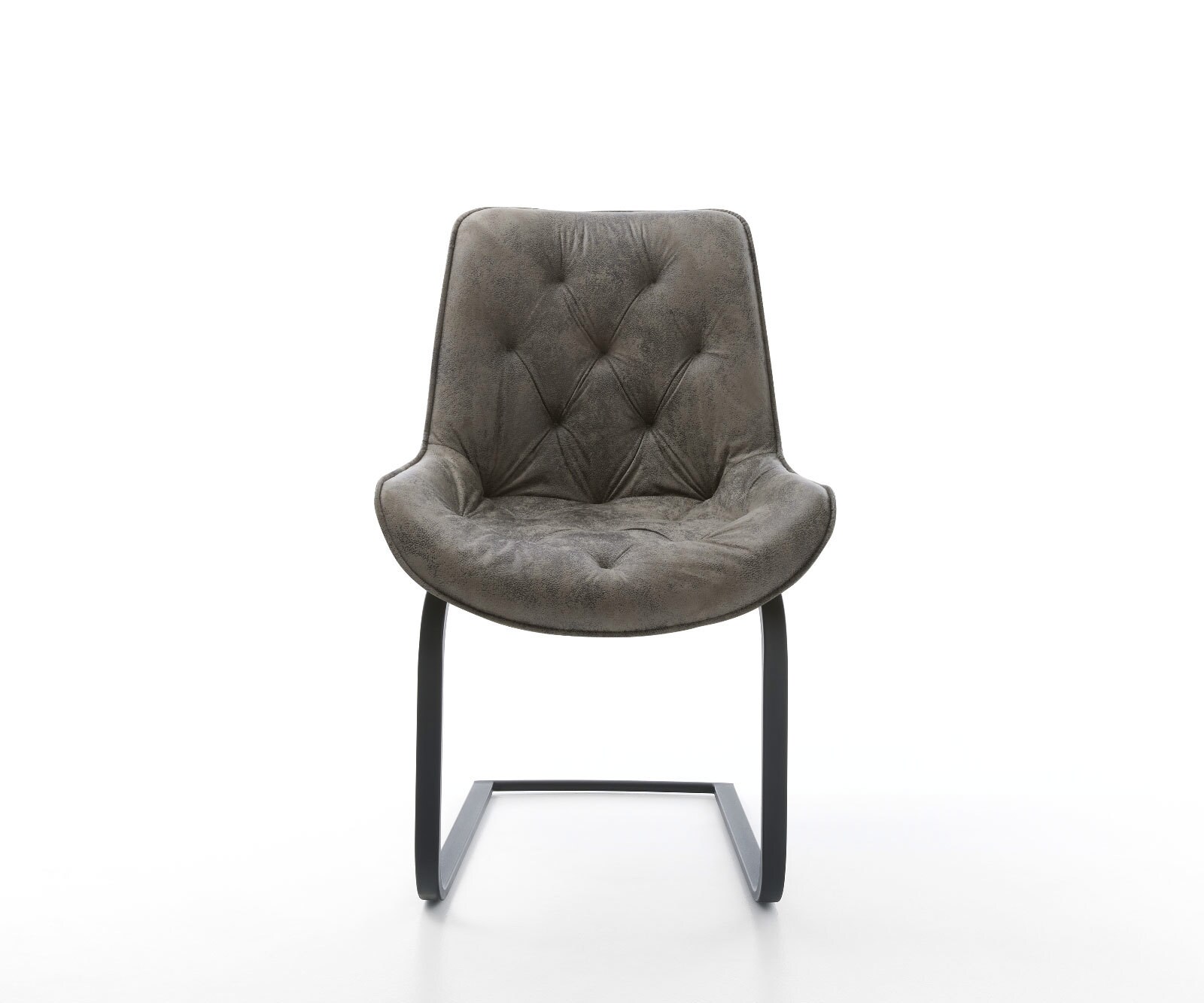 Люлеещ стол Сив Антик Конзолен крак плосък Черен Taimi-Flex 2