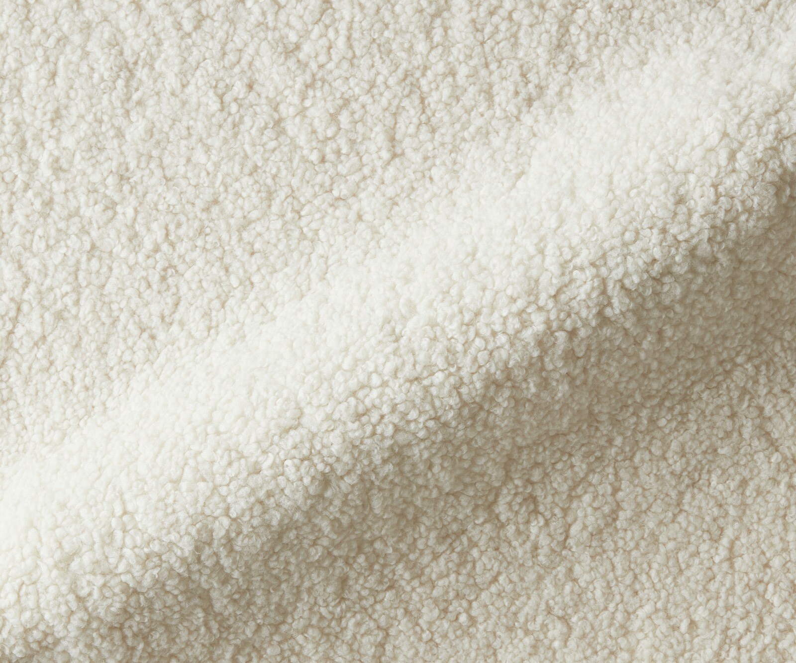 Въртящ се стол Zoa-Flex teddy тъкан бежова основа бял 360° въртяща се люлееща се функция сърцевина от джобни пружини 3