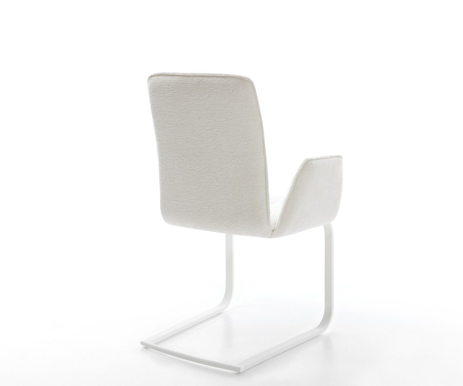 Конзолен стол Vinja-Flex Bouclé Soft Beige Конзолен стол flat White 4