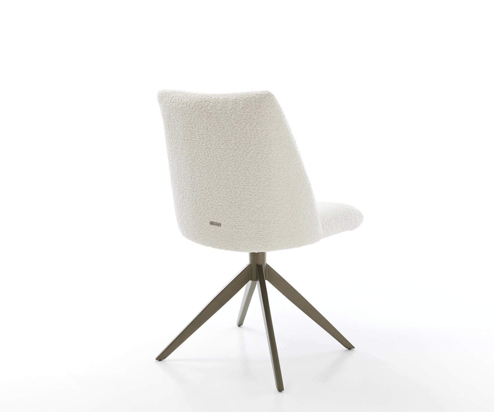 Врътящ се стол Букле Бял Конус крак плосък  Titan 360° въртящ се Покет пружина Elso-Flex 4 Врътящ се стол Букле Бял Конус крак плосък  Titan 360° въртящ се Покет пружина Elso-Flex 4