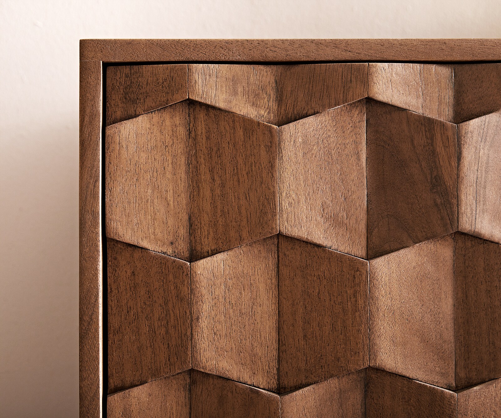 Бюфет 145 cm Акация Кафяв 2 Врати 3 ЧекемеджеОтделения L-Крак Fevo 6 Бюфет 145 cm Акация Кафяв 2 Врати 3 ЧекемеджеОтделения L-Крак Fevo 6