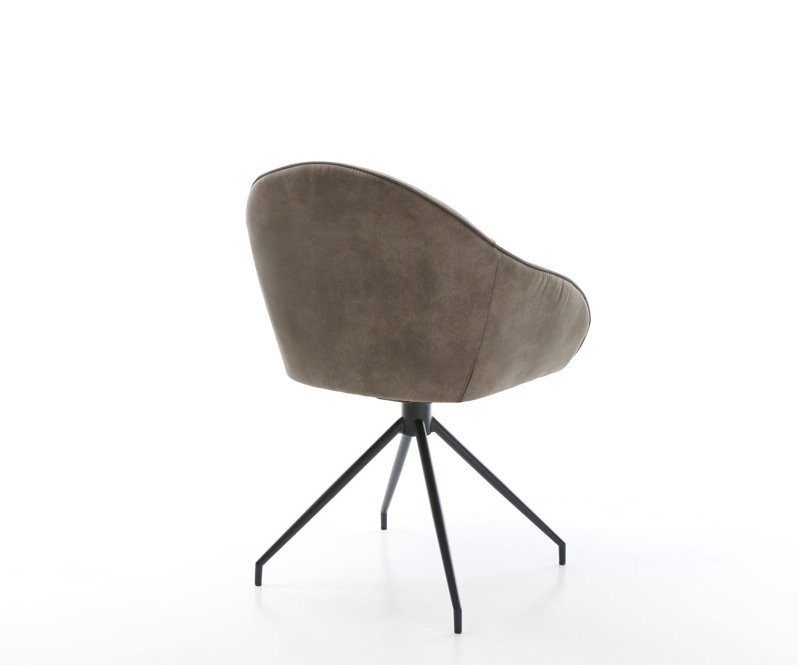 Врътящ се стол Таупе Винтидж Конус крак кръгъл Черен 180° въртящ се Gaio-Flex 4 Врътящ се стол Таупе Винтидж Конус крак кръгъл Черен 180° въртящ се Gaio-Flex 4