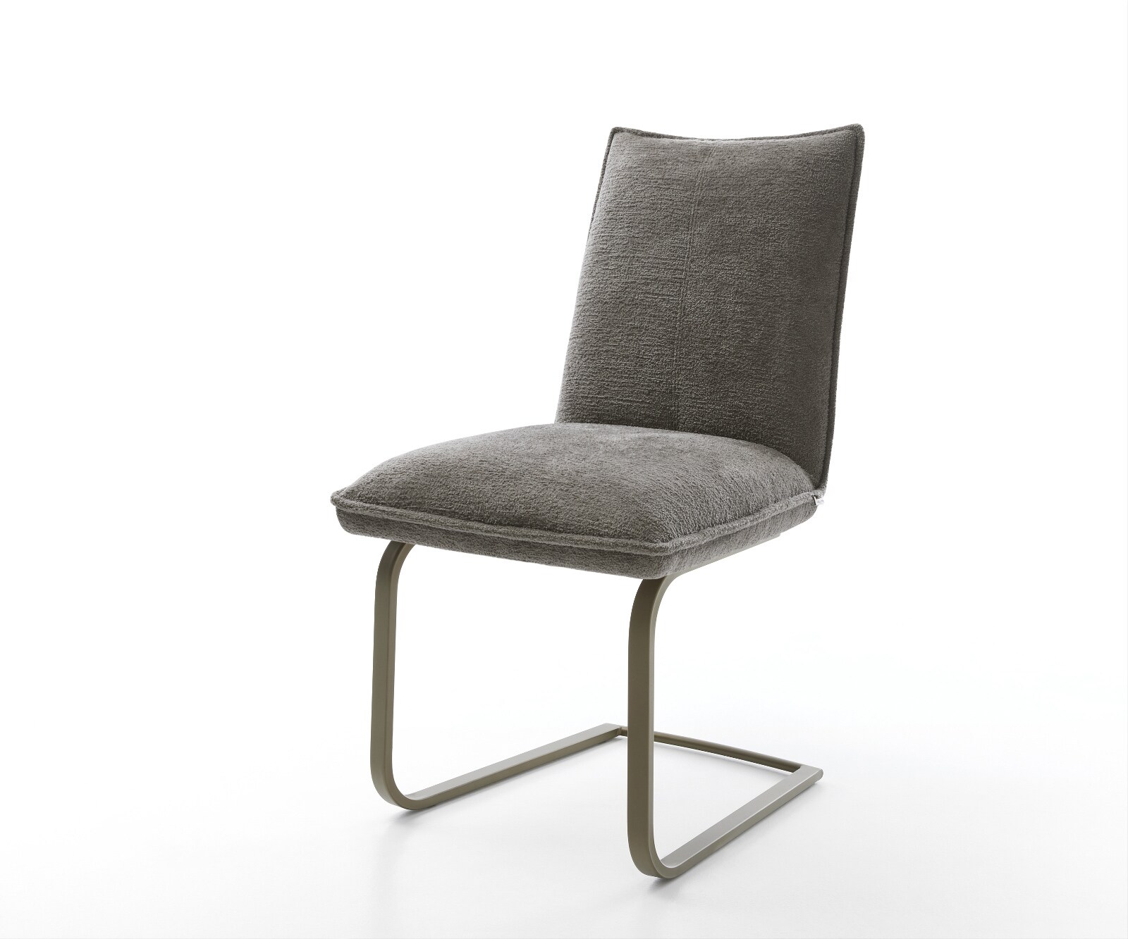 Стол с конзола Lelio-Flex Bouclé Soft Mud Стол с конзола с плосък ефект Titanium pocket spring core 1