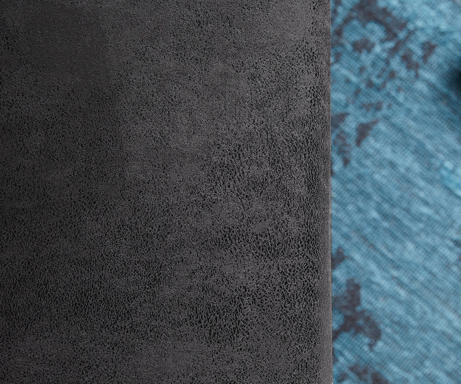 Табуретка Антрацит Визия B98 x T83 Модулен Микровелур Clovis 3