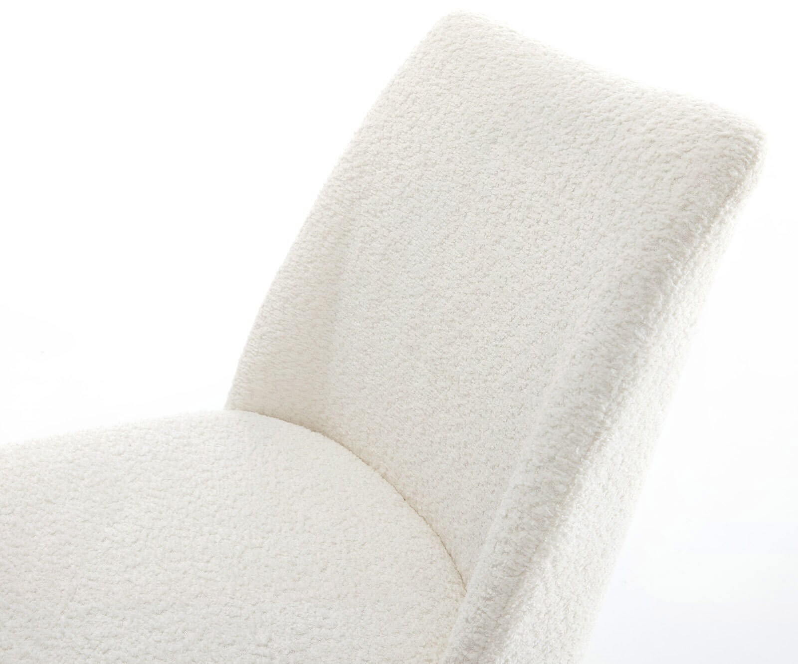 Люлеещ стол Букле Бял Конзолен крак кръгъл Черен Покет пружина Elso-Flex 4