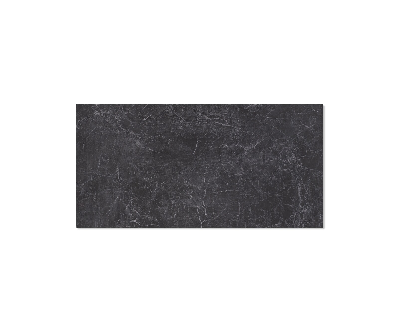 Маса 200x100cm Keramik Laminam®Nero Greco Антрацит среден крак плоска стомана Черен Edge 3
