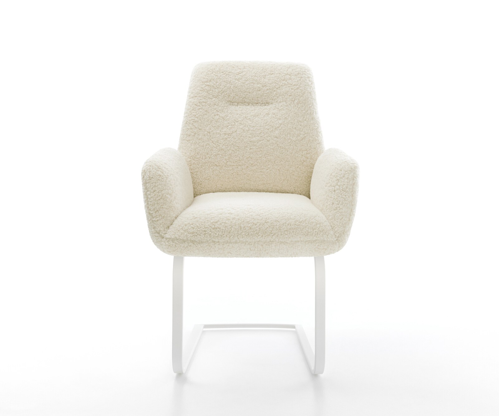 Стол с конзола Zoa-Flex teddy плат бежов стол с конзола плосък бял джоб пружинна сърцевина 2