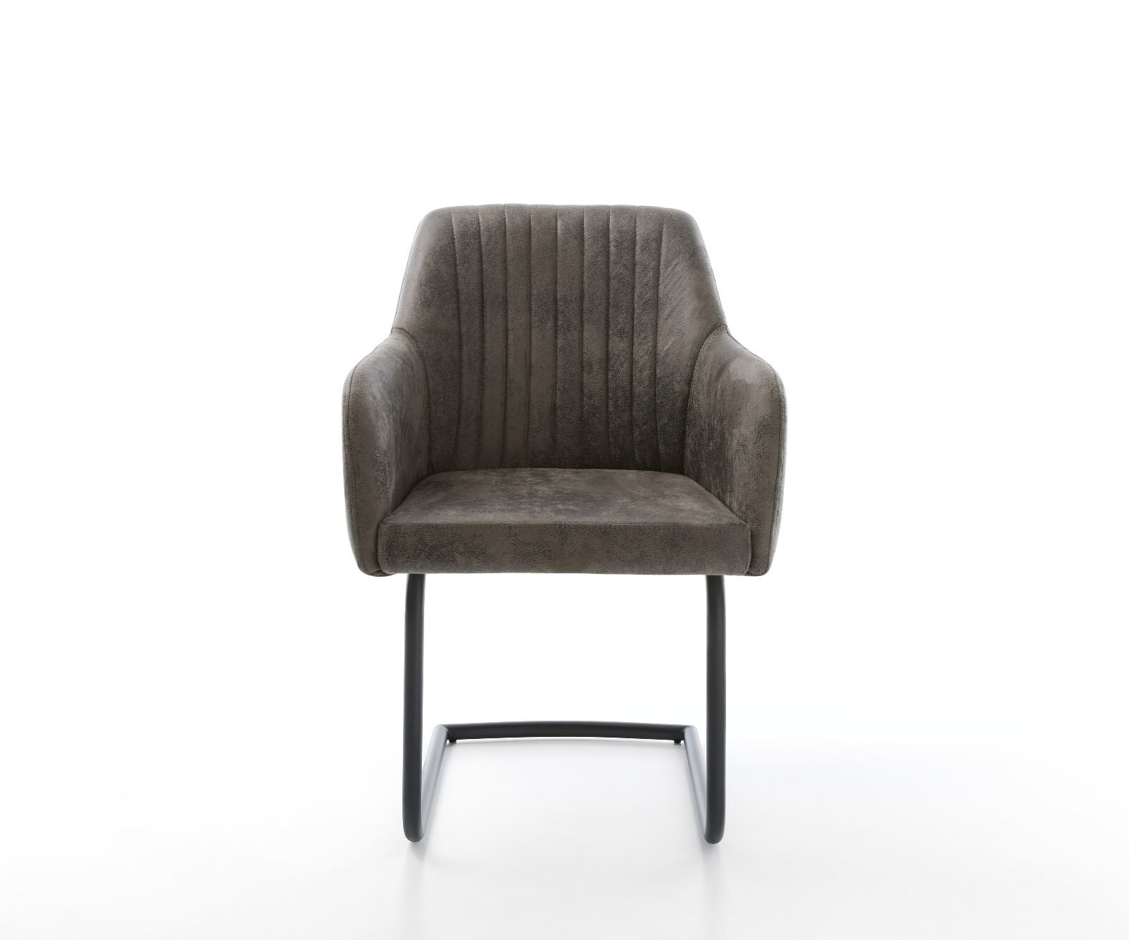 Люлеещ стол Сив Антик Конзолен крак кръгъл Черен Greg-Flex 2