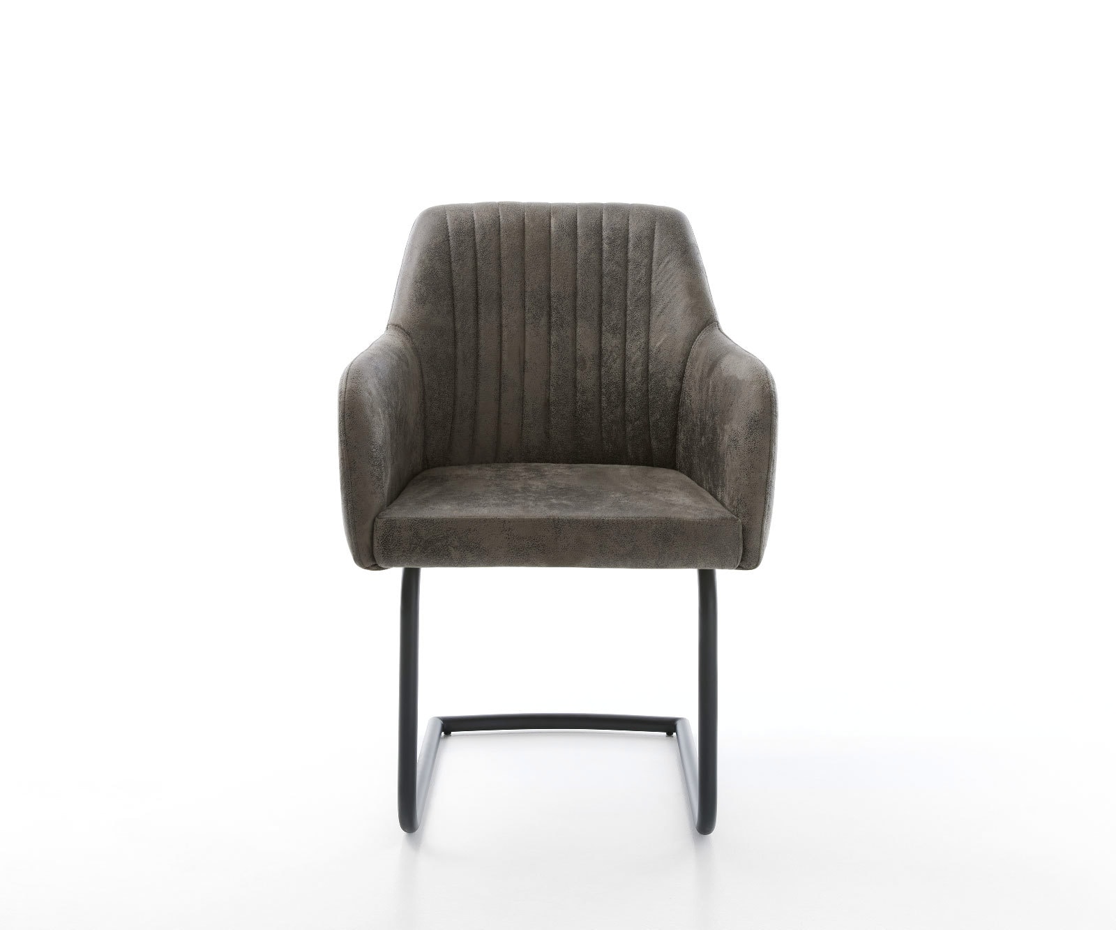 Люлеещ стол Сив Антик Конзолен крак кръгъл Черен Greg-Flex 2