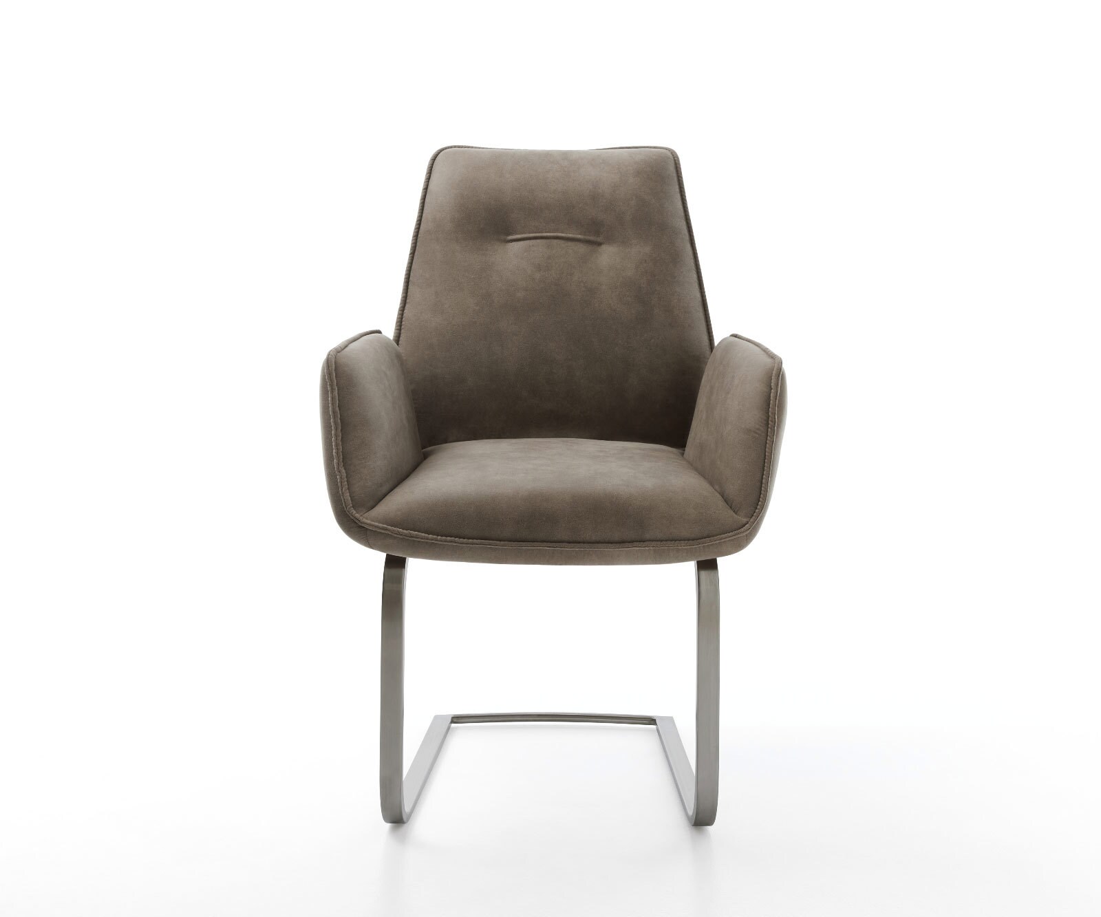 Конзола Zoa-Flex от микрофибър сив цвят винтидж конзола плоска графитна пружина с джобно ядро 1