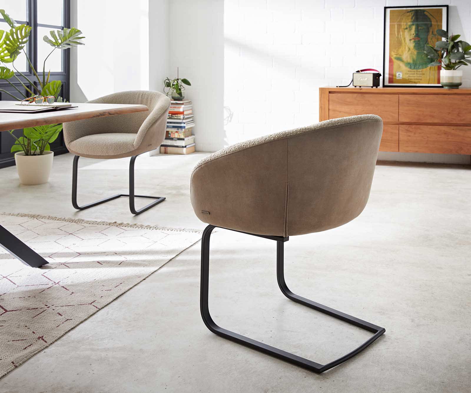 Люлеещ стол с подлакътници Микс от дамаски Сиво-Кафяв Конзолен крак плосък Черен Покет пружина Vinka-Flex 5 Люлеещ стол с подлакътници Микс от дамаски Сиво-Кафяв Конзолен крак плосък Черен Покет пружина Vinka-Flex 5