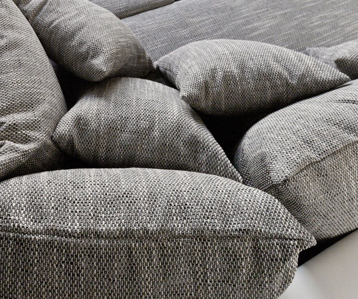 Ъглов диван Кафяв античен вид модулна лежанка дясна Clovis 6