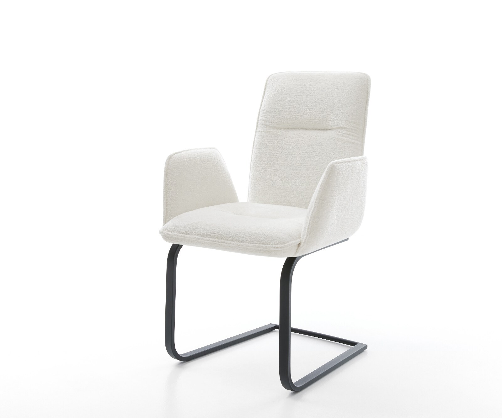 Конзолен стол Vinja-Flex Bouclé Soft Beige Конзолен стол flat Black