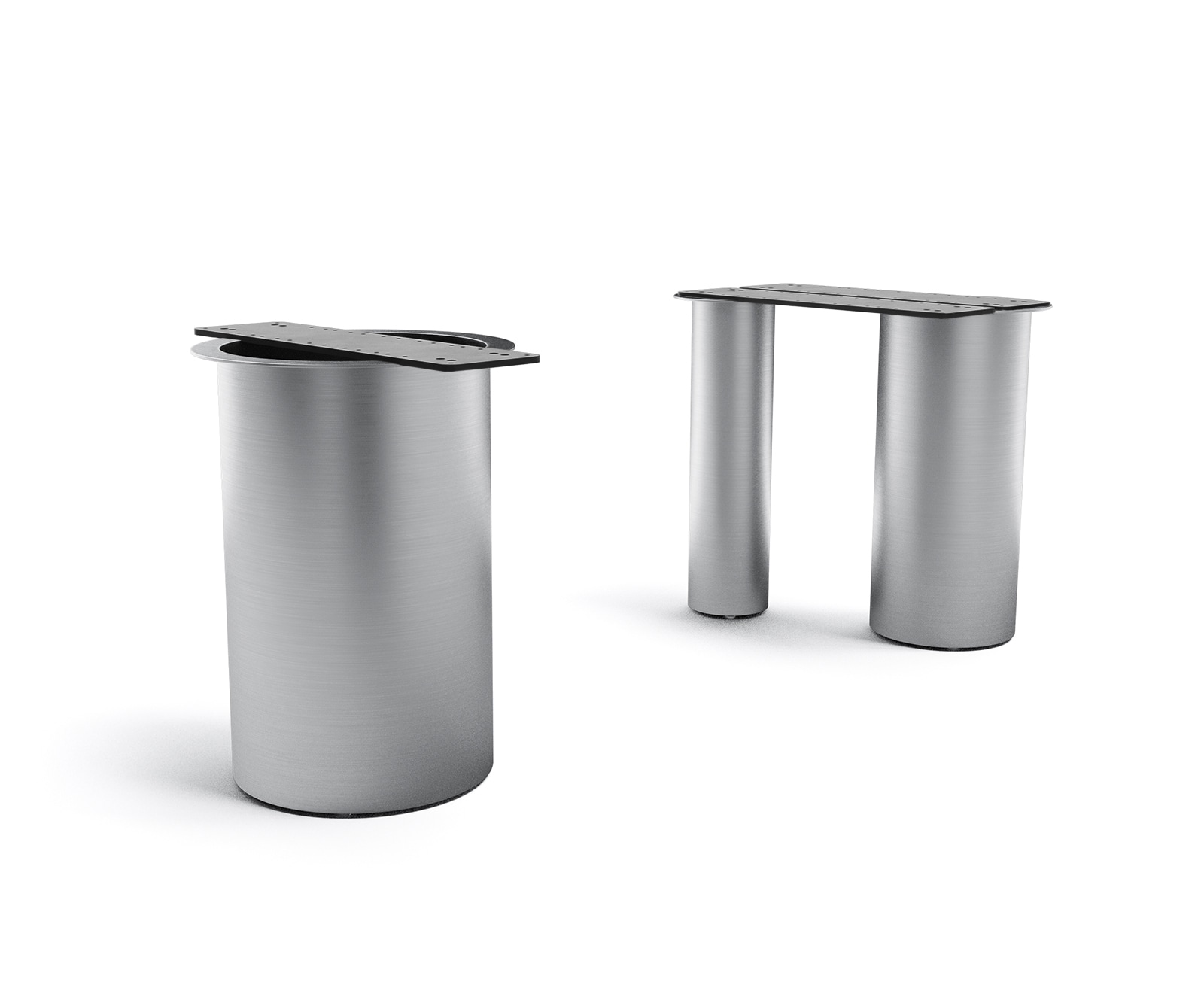 Основа за маса Troa от неръждаема стомана за плотове на маси от 200 cm Основа за маса Troa от неръждаема стомана за плотове на маси от 200 cm