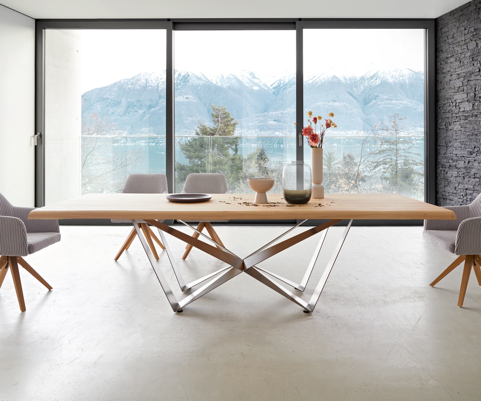 Основа за маса Черен Метал за плотове на маси от 200 cm Паяк 2 Основа за маса Черен Метал за плотове на маси от 200 cm Паяк 2