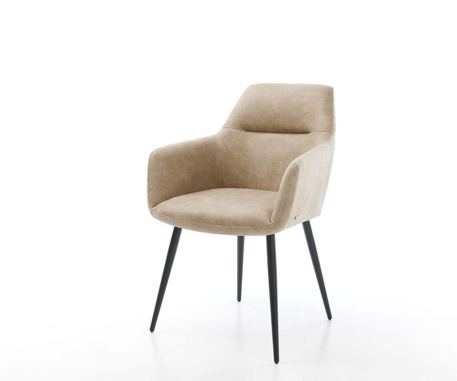 Стол Бежов Винтидж 4-крака Прави Черни Pejo-Flex 1