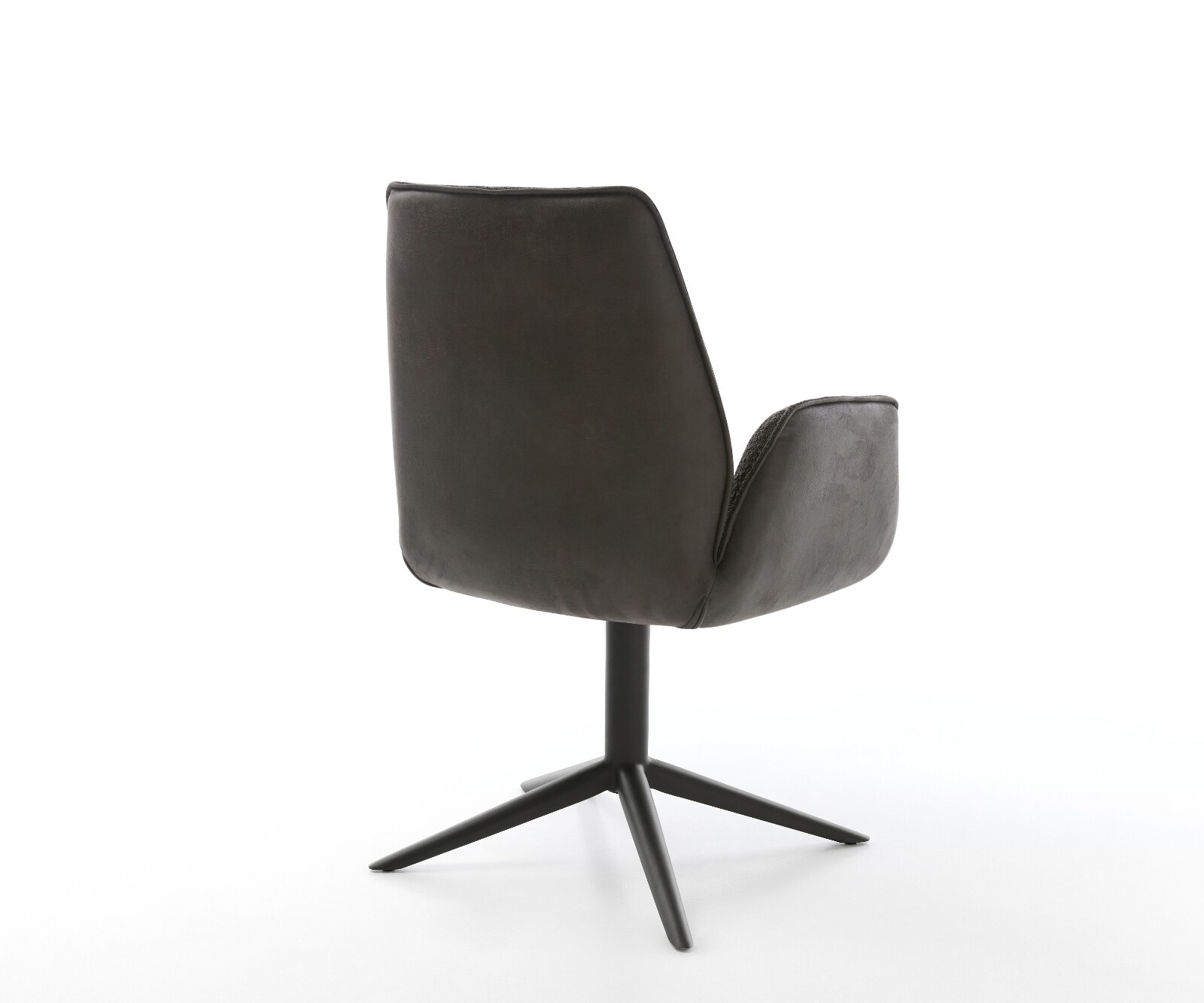 Въртящ се стол Zoa-Flex Микс от материали Черно Основа Черно Въртене на 360° Люлееща се функция Ядро от джобни пружини 4