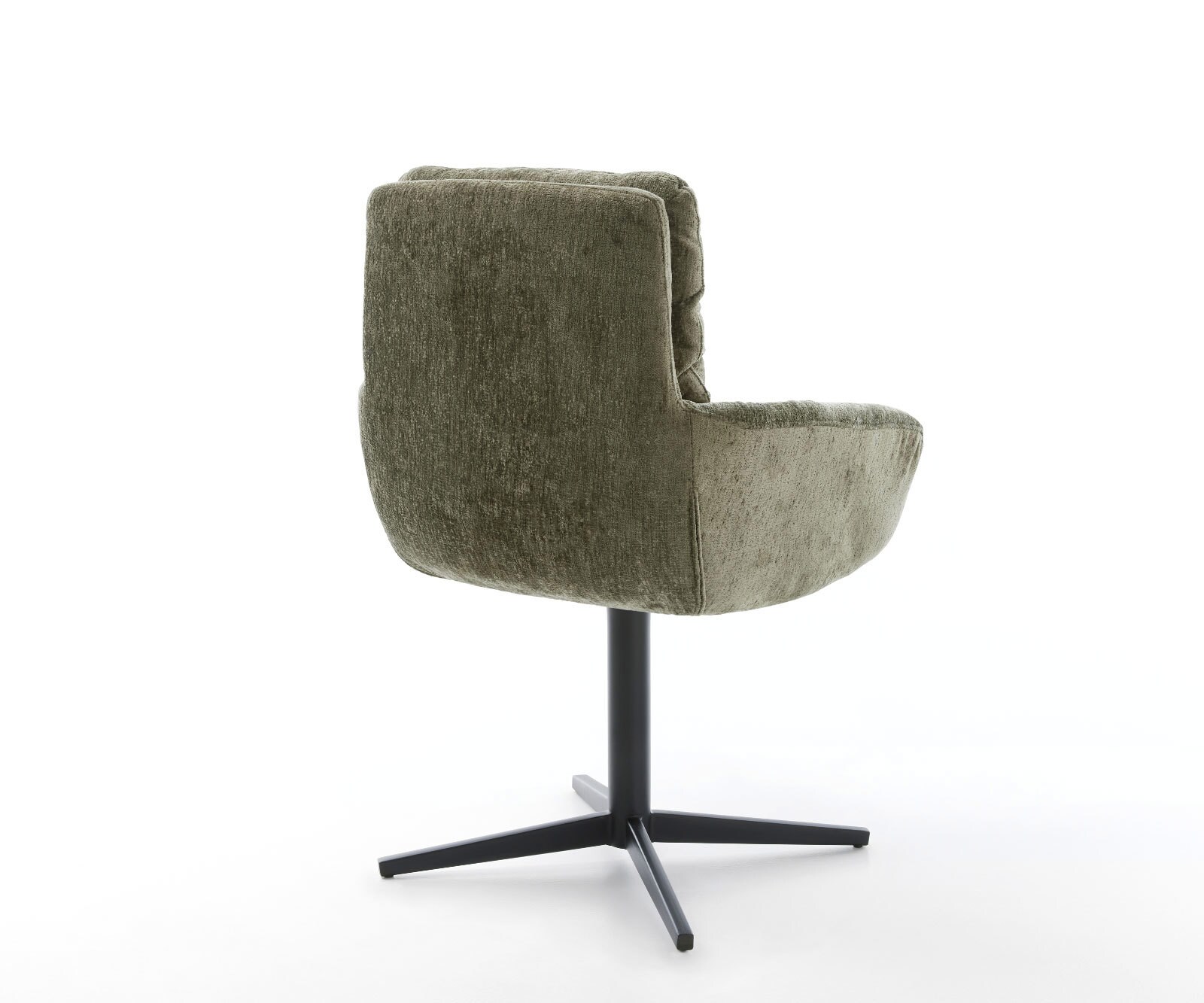 Врътящ се стол с подлакътници Шенил Маслина Офис основа Черен 360° въртящ се Abelia-Flex 4 Врътящ се стол с подлакътници Шенил Маслина Офис основа Черен 360° въртящ се Abelia-Flex 4