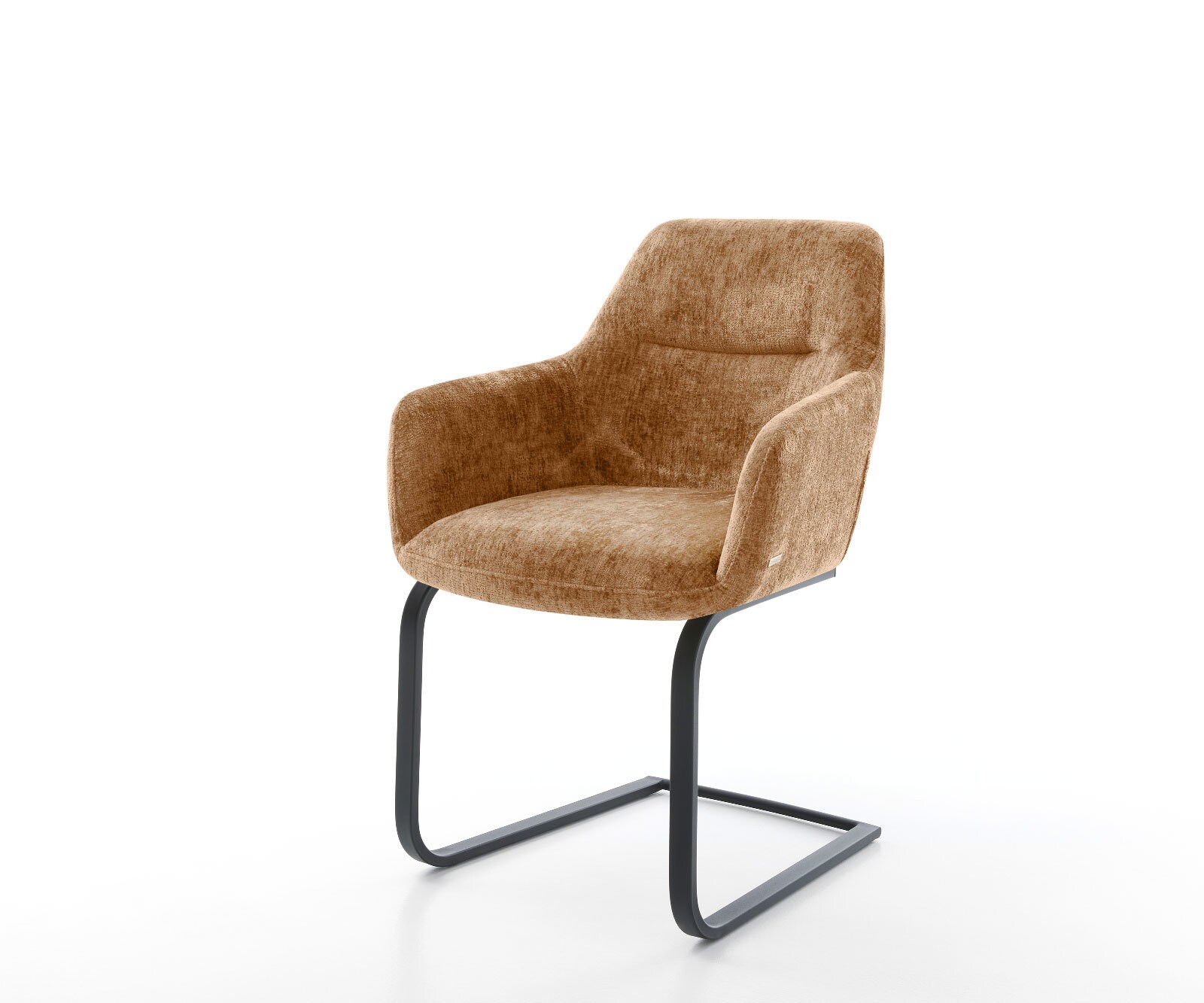 Люлеещ стол Шенил Ръжда Конзолен крак плосък Черен Pejo-Flex Люлеещ стол Шенил Ръжда Конзолен крак плосък Черен Pejo-Flex