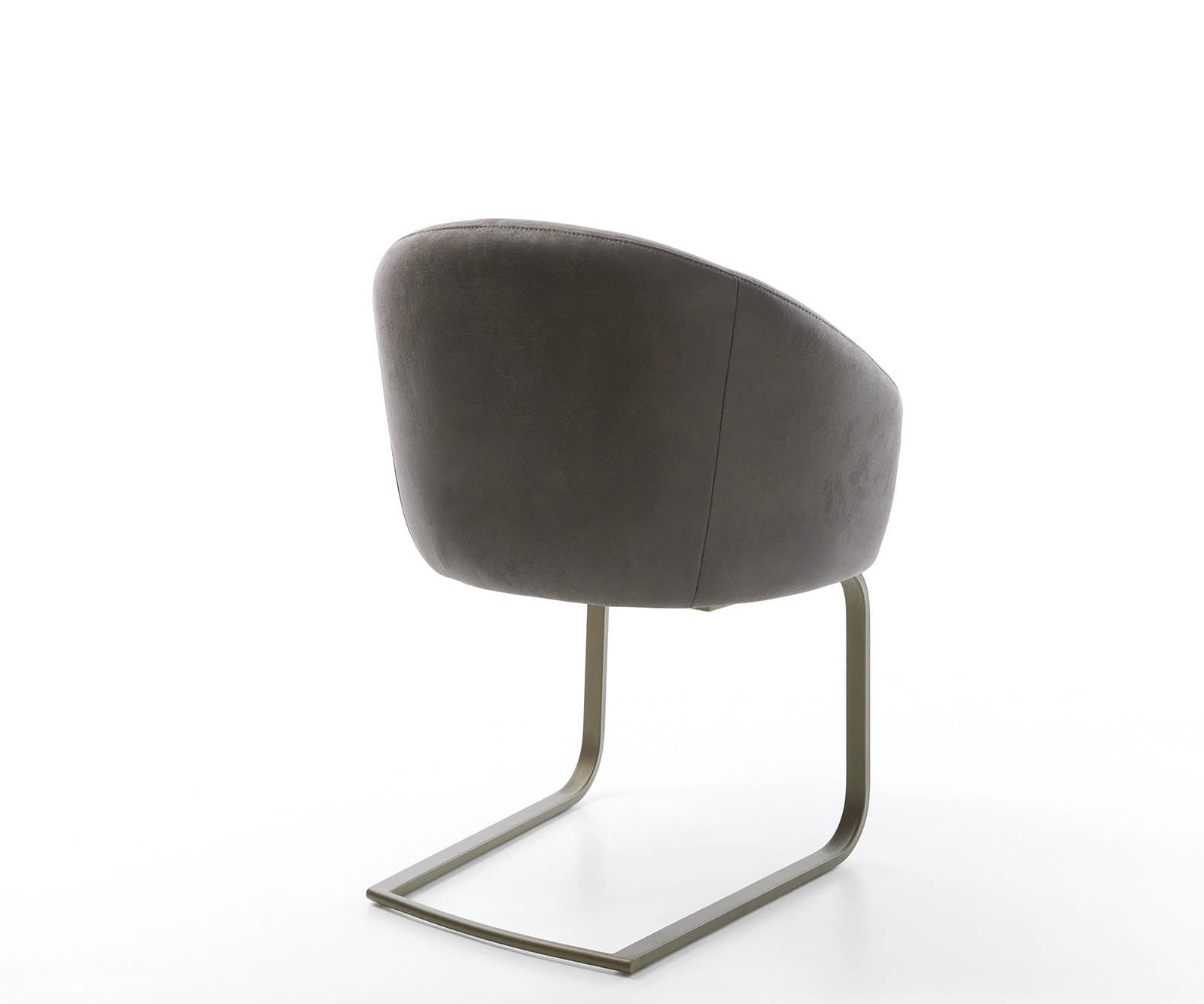 Люлеещ стол с подлакътници Антрацит Винтидж Конзолен крак плосък  Титан Покет пружина Caja-Flex 4 Люлеещ стол с подлакътници Антрацит Винтидж Конзолен крак плосък  Титан Покет пружина Caja-Flex 4