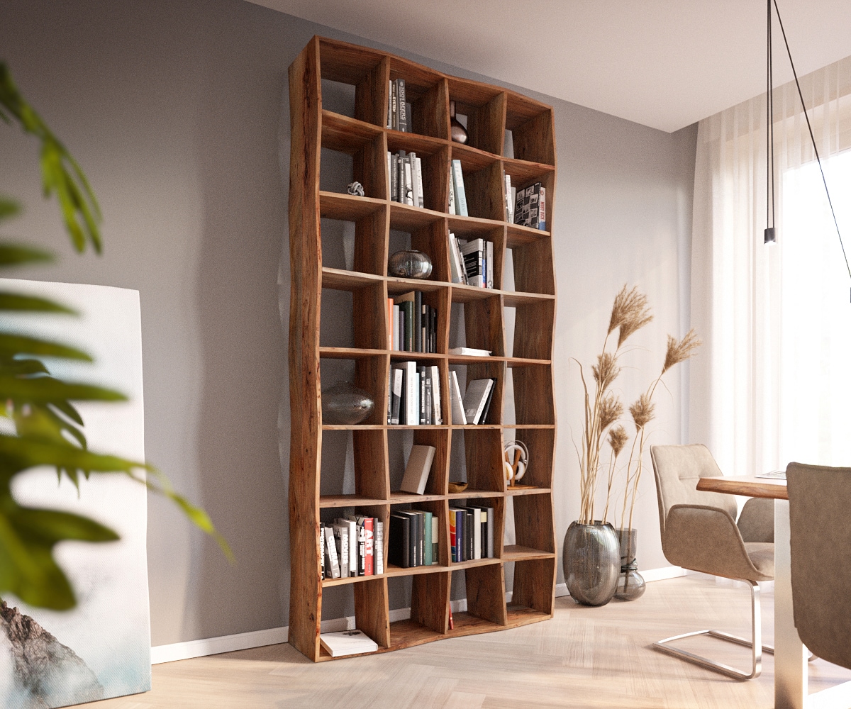 Етажерка 240x120 cm Акация Натур Масив Live-Edge Етажерка 240x120 cm Акация Натур Масив Live-Edge