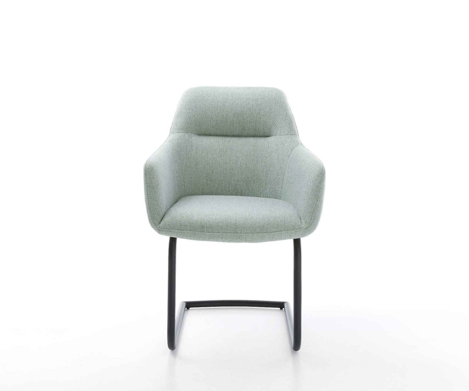 Люлеещ стол Ивици Мента Конзолен крак кръгъл Черен Pejo-Flex 1