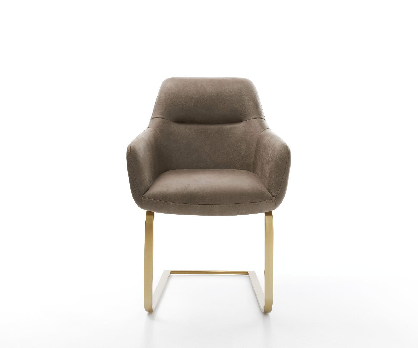 Люлеещ стол Таупе Винтидж Конзолен крак плосък Злато Pejo-Flex 2