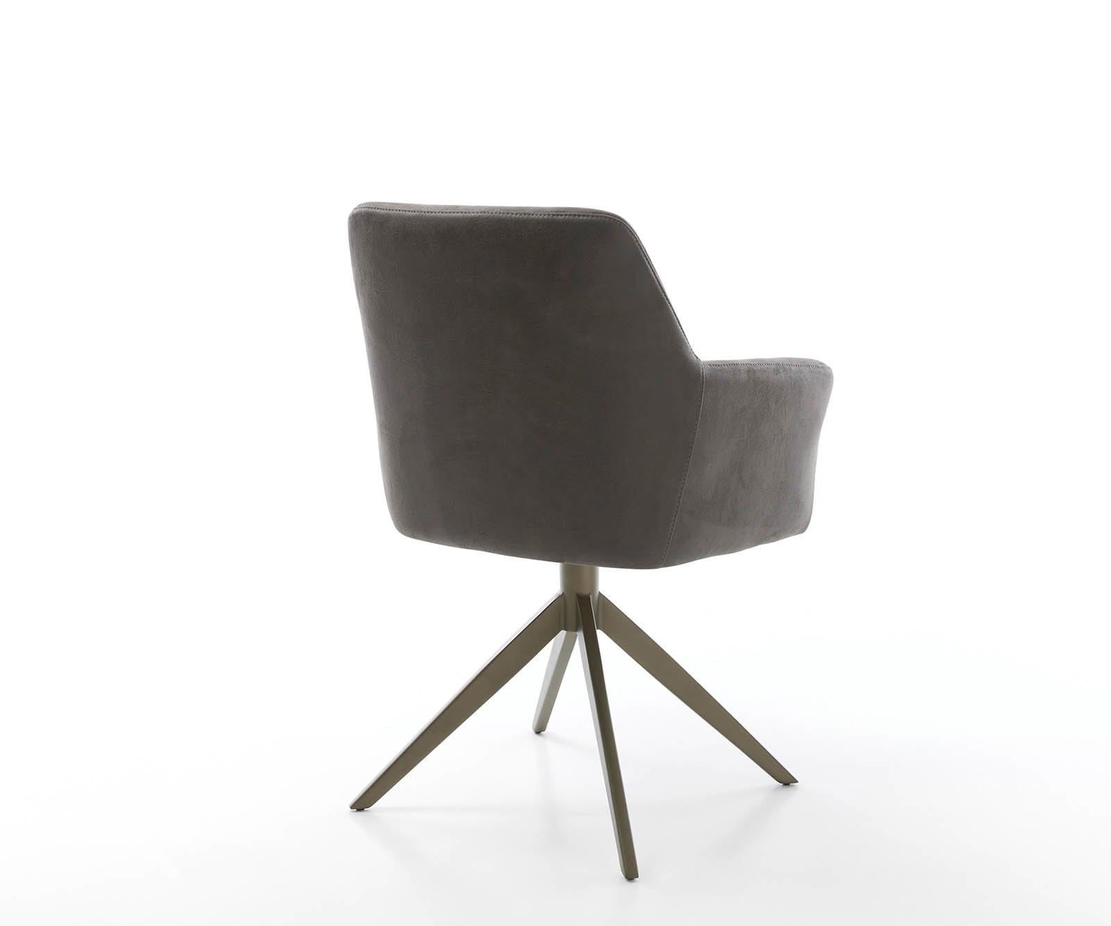 Врътящ се стол с подлакътници Антрацит Винтидж Конус крак плосък  Titan 360° въртящ се Покет пружина Xana-Flex 3 Врътящ се стол с подлакътници Антрацит Винтидж Конус крак плосък  Titan 360° въртящ се Покет пружина Xana-Flex 3