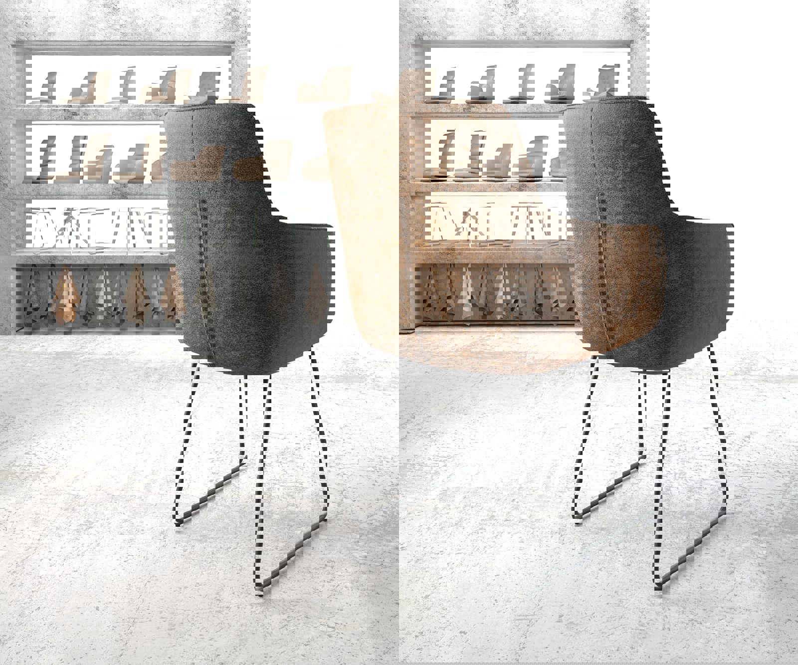 Фотьойл Pejo-Flex кафяв античен основа за шейни черен 4