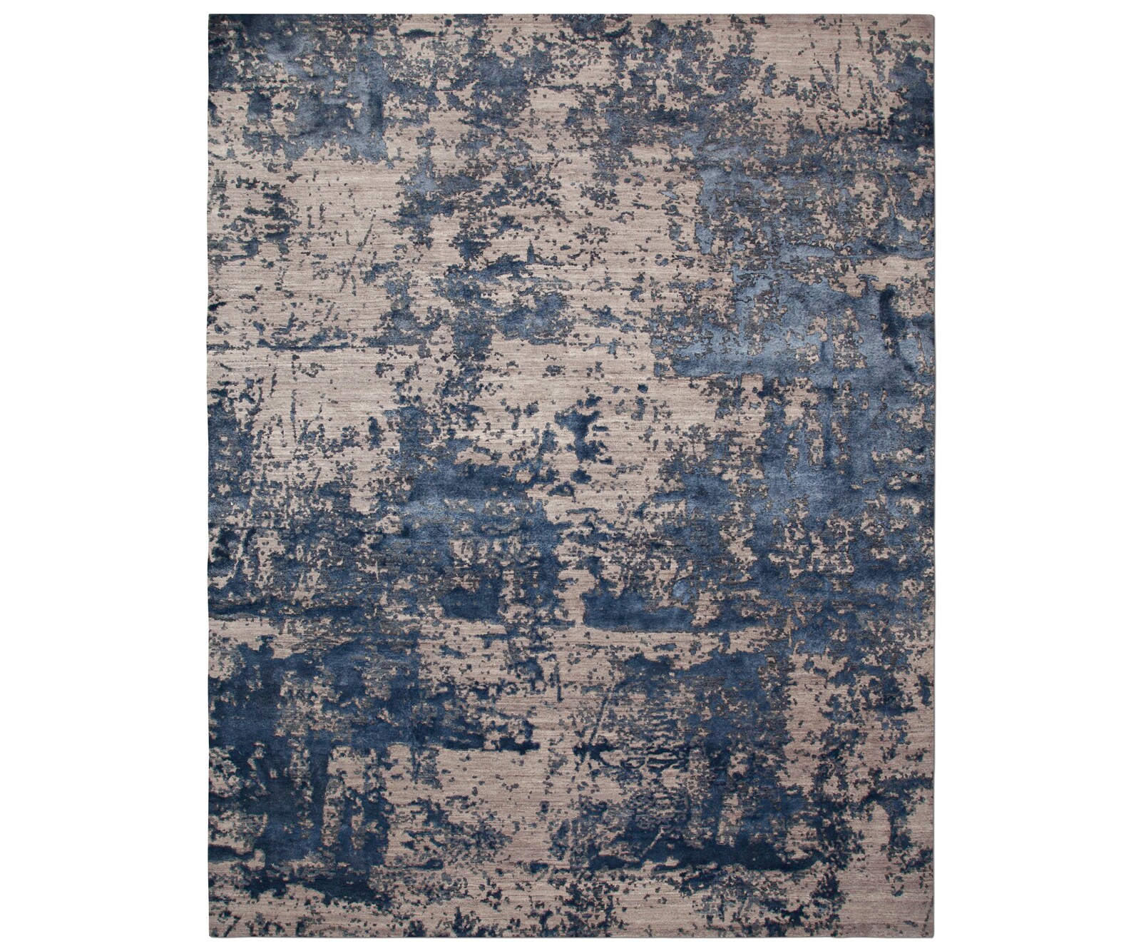 Килим 370x450 cm Сиво-Кафяв Ръчно плетени Project Error