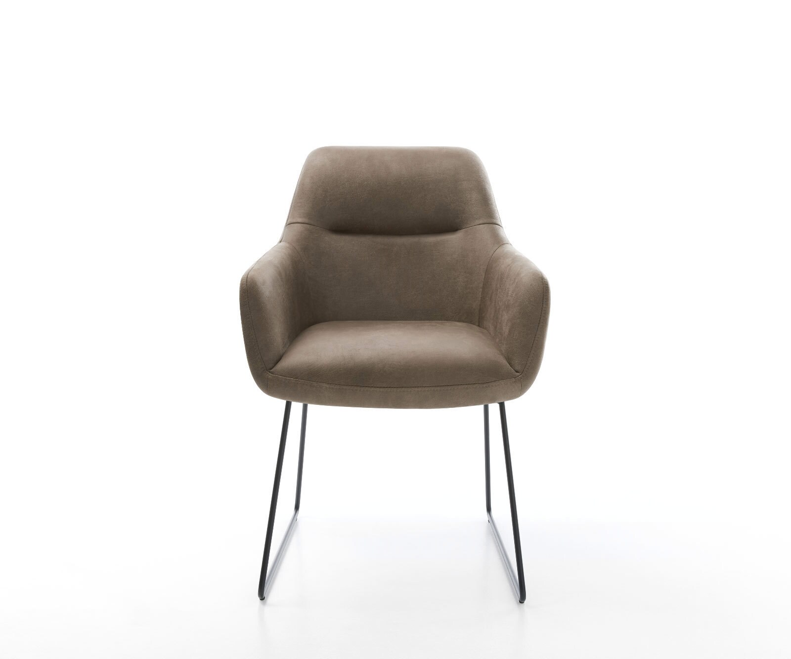 Стол Таупе Винтидж Извити крака Черни Pejo-Flex 1