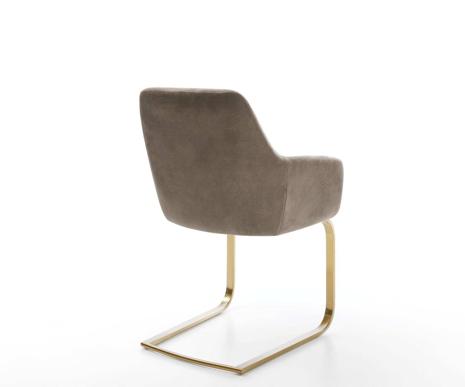 Люлеещ стол Таупе Винтидж Конзолен крак плосък Злато Pejo-Flex 5