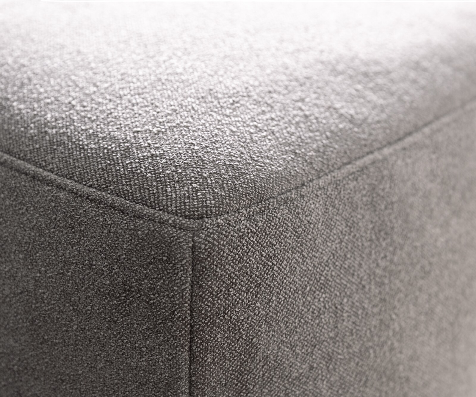 Дневен кът Freestyle 360x290 cm структурирана тъкан мека сива прошивка 4