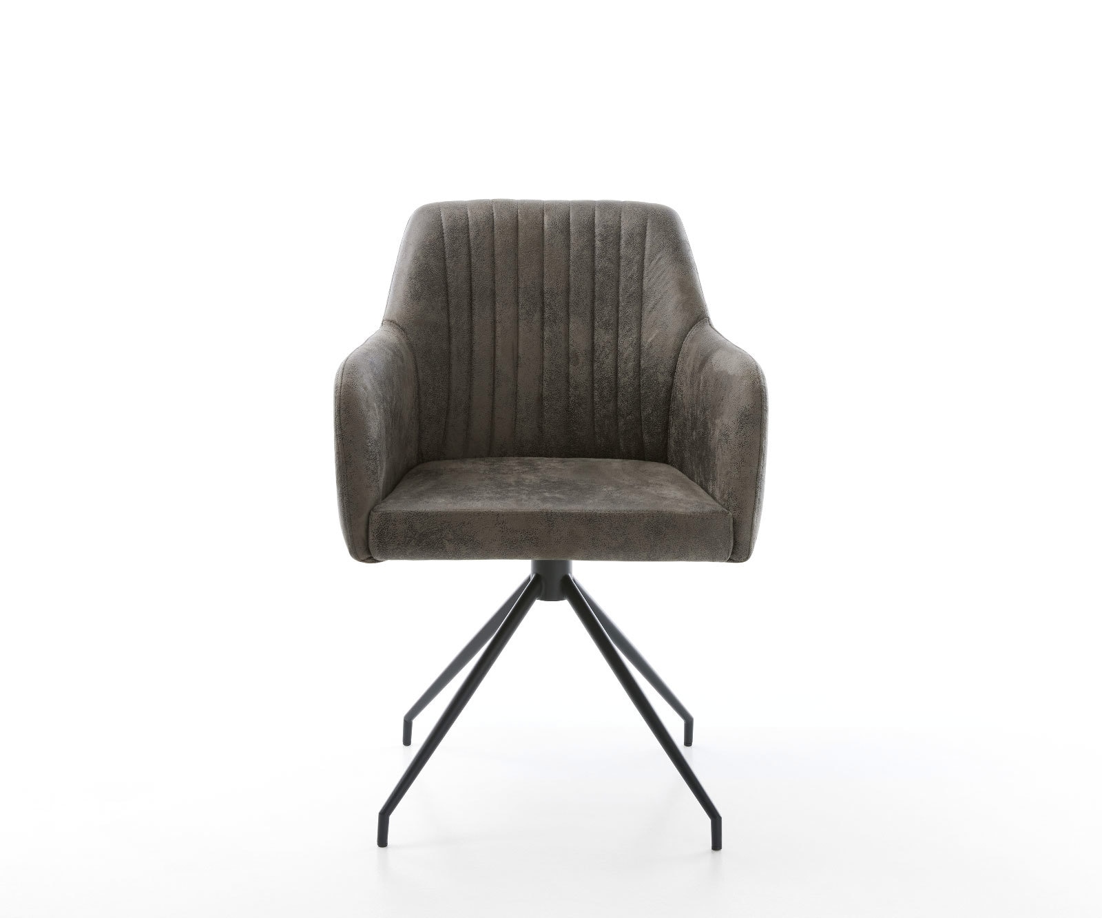 Врътящ се стол Сив Антик Конус крак кръгъл Черен 180° въртящ се Greg-Flex 1 Врътящ се стол Сив Антик Конус крак кръгъл Черен 180° въртящ се Greg-Flex 1