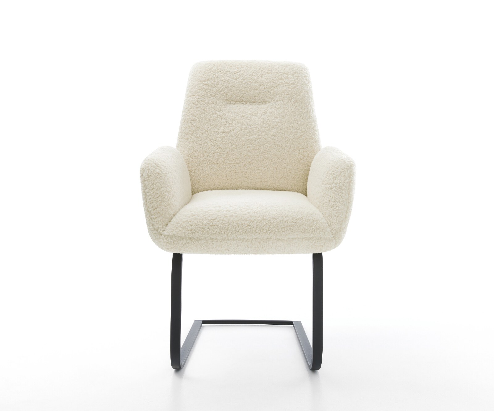 Стол с конзола Zoa-Flex teddy плат бежов стол с конзола плосък черен джоб пружинна сърцевина 2