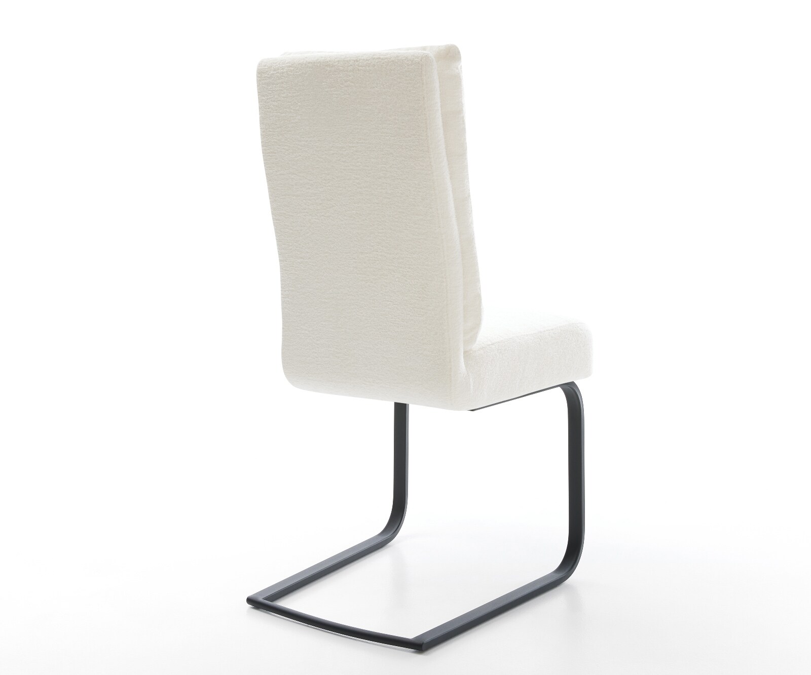 Стол с конзола Pela-Flex Bouclé Soft Beige Стол с конзола плосък Black Pocket spring core 4
