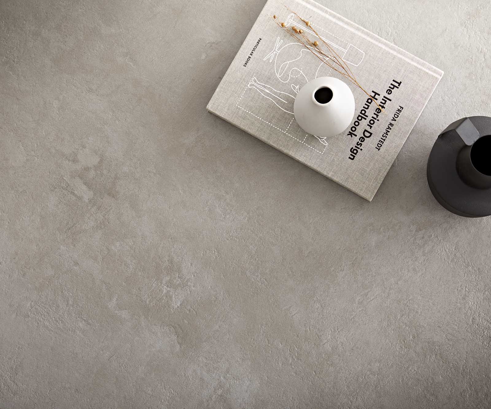 Холна маса 120x70 cm Керамика Aspetto Concreto Бетон цвят Основа Effektifinish Titan Sarita 2