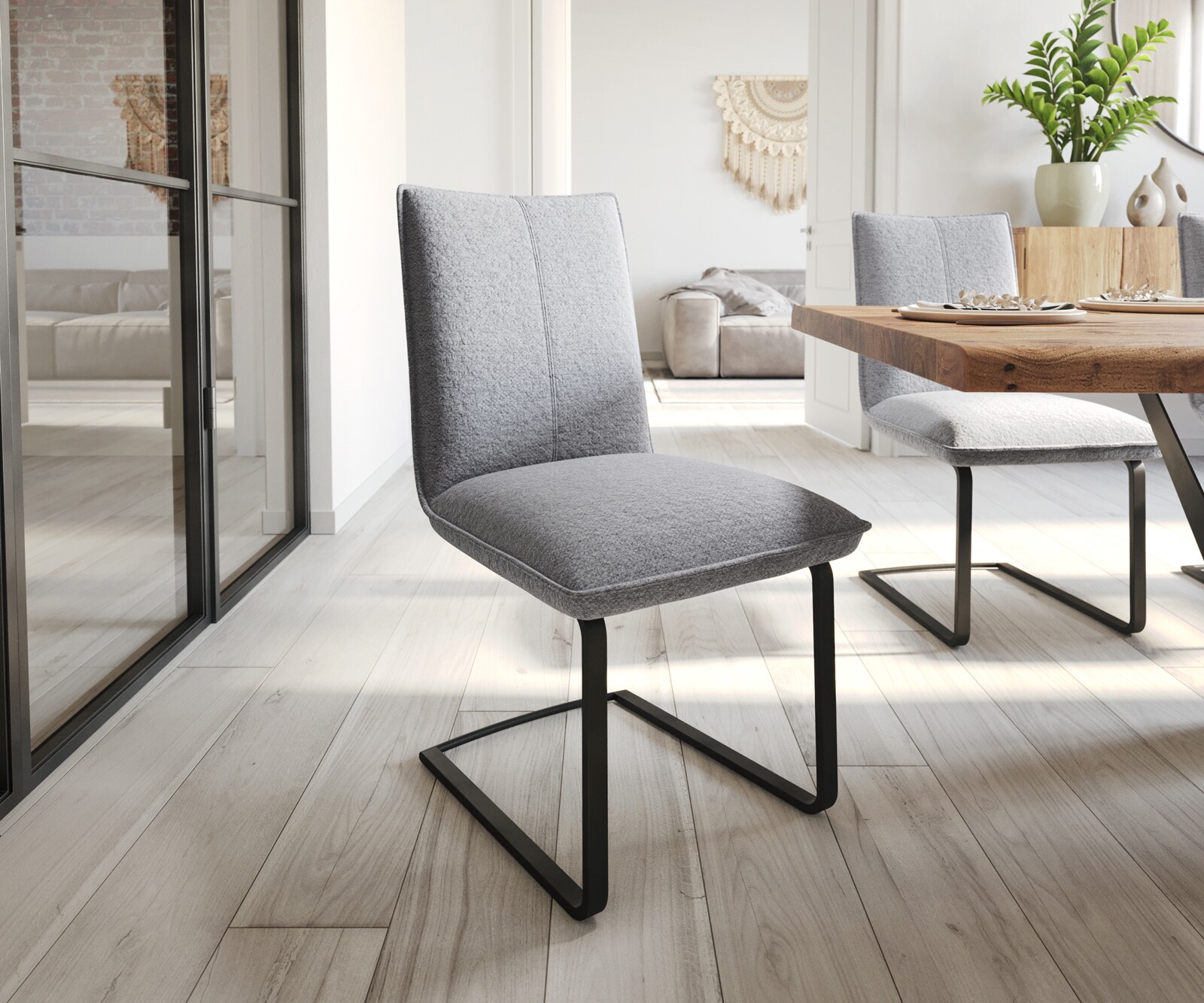 Люлеещ се стол Lelio-Flex дамаска 2