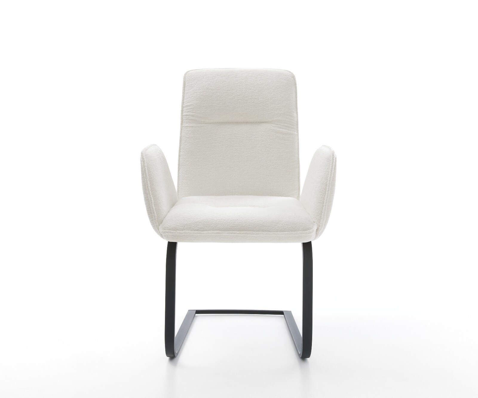 Конзолен стол Vinja-Flex Bouclé Soft Beige Конзолен стол flat Black 1