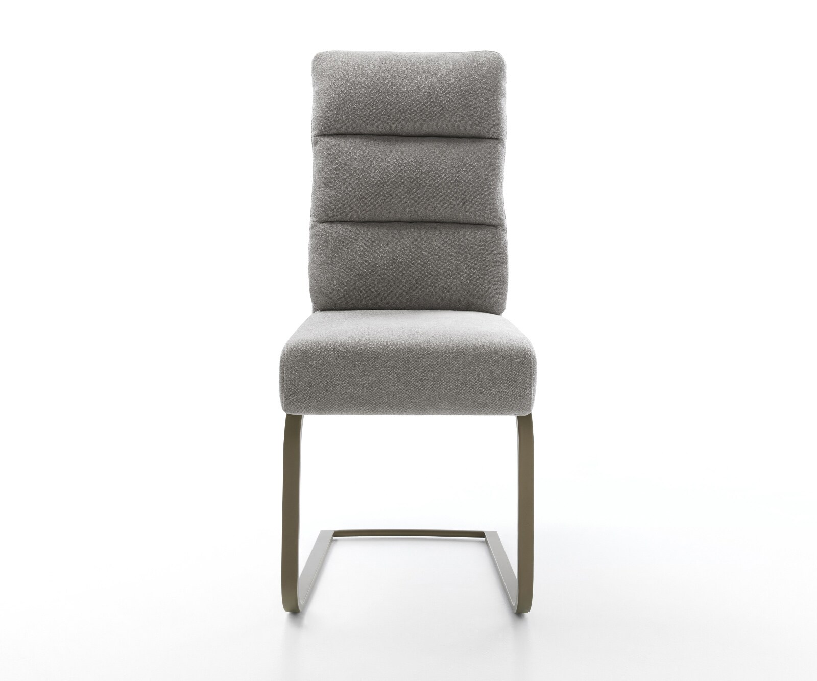 Стол с конзола Pela-Flex текстурирана тъкан меко сив стол с конзола покритие с плосък ефект титаниева сърцевина с джобни пружини 2