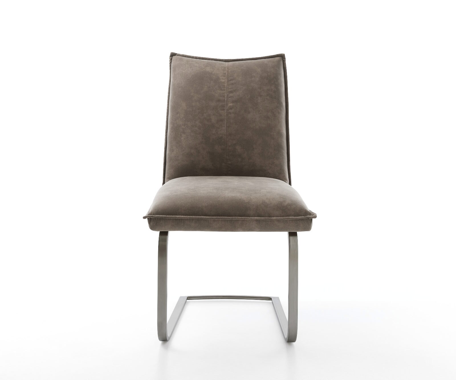 Стол с конзола Lelio-Flex микрофибър сив реколта стол с конзола плосък графит джоб пружина сърцевина 2