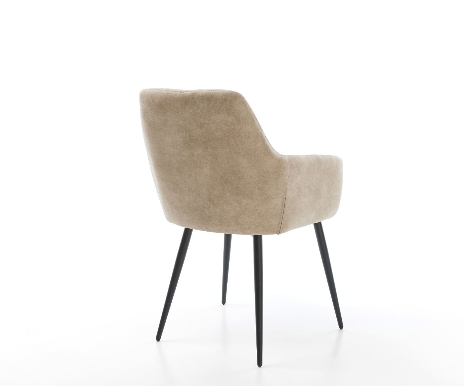 Стол Бежов Винтидж 4-крака Прави Черни Pejo-Flex 5