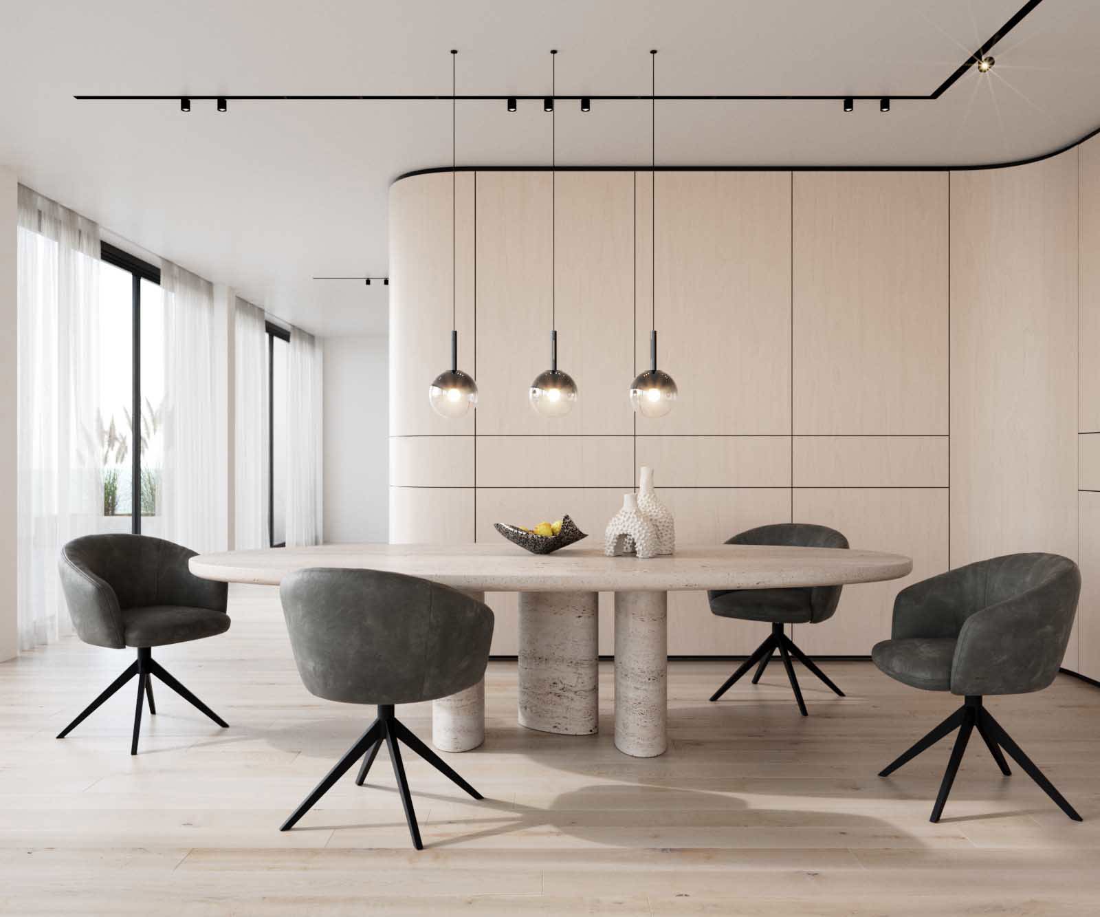 Врътящ се стол с подлакътници Антрацит Винтидж Конус крак плосък Черен 360° въртящ се Покет пружина Caja-Flex 5 Врътящ се стол с подлакътници Антрацит Винтидж Конус крак плосък Черен 360° въртящ се Покет пружина Caja-Flex 5