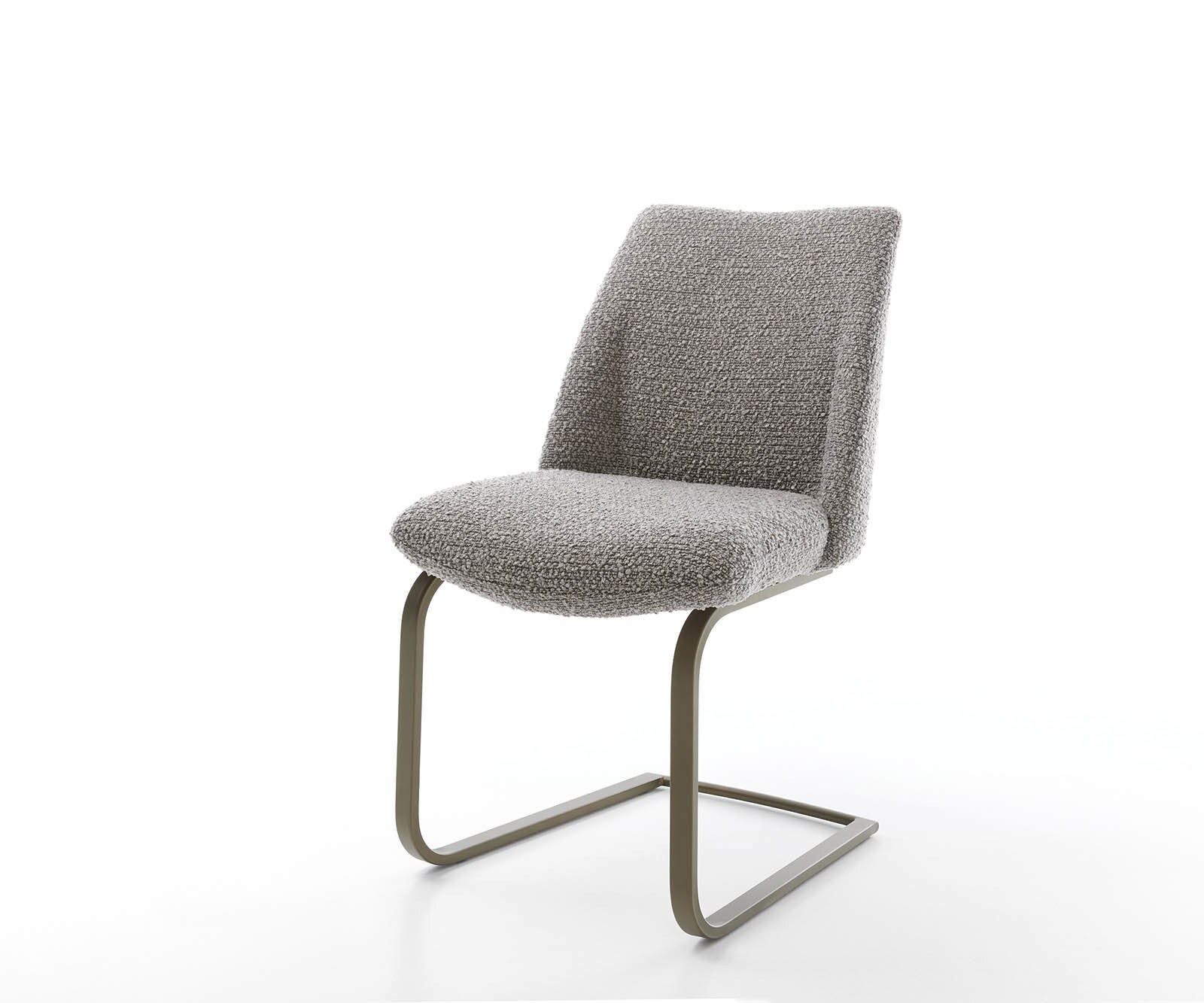 Люлеещ стол Букле Сребристо сив Конзолен крак плосък  Титан Покет пружина Elso-Flex Люлеещ стол Букле Сребристо сив Конзолен крак плосък  Титан Покет пружина Elso-Flex