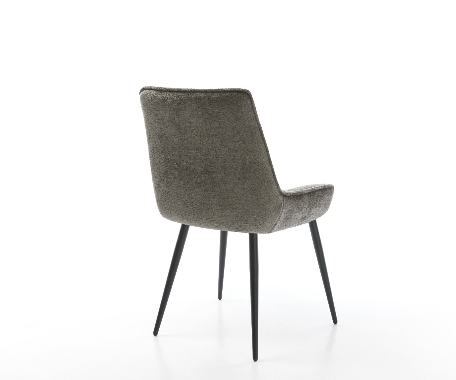 Трапезен стол Taimi-Flex Bouclé Soft Mud 4-футов конусовиден черен 4